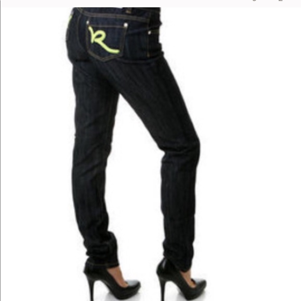 RocaWear Jean Simone Straight leg Size 7 Jrs